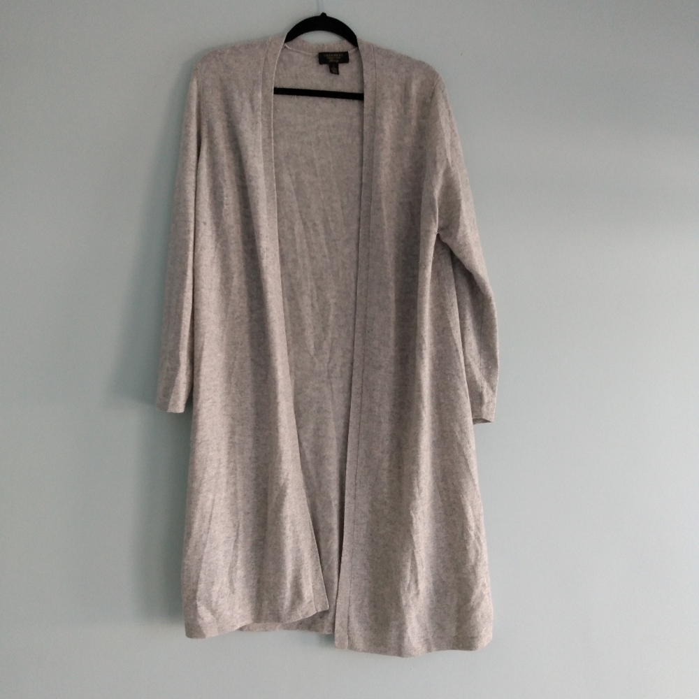 Cashmere Charter Club Luxury Long Cardigan Size L